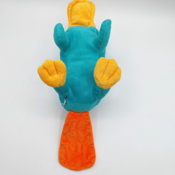 Disney Parks Perry the Platypus Phineas and Ferb 9" Plush Figure Toy Teal Green - Picture 4 of 4
